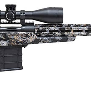 Howa HCRA65CSKY M1500 APC Chassis 6.5 Creedmoor 24" Heavy Barrel 10+1 (3), Kryptek Skyfall Camo, Luth-AR MBA-4 Stock with Aluminum Chassis, 4-16x50 Scope, Bipod & 2 Grips