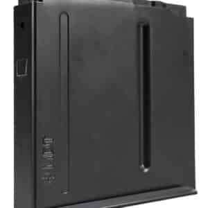 Mdt Sporting Goods Inc 105123BLK AICS Magazine  5rd Extended 300 PRC Long Action Magnum (CIP 3.80" L) Black Steel