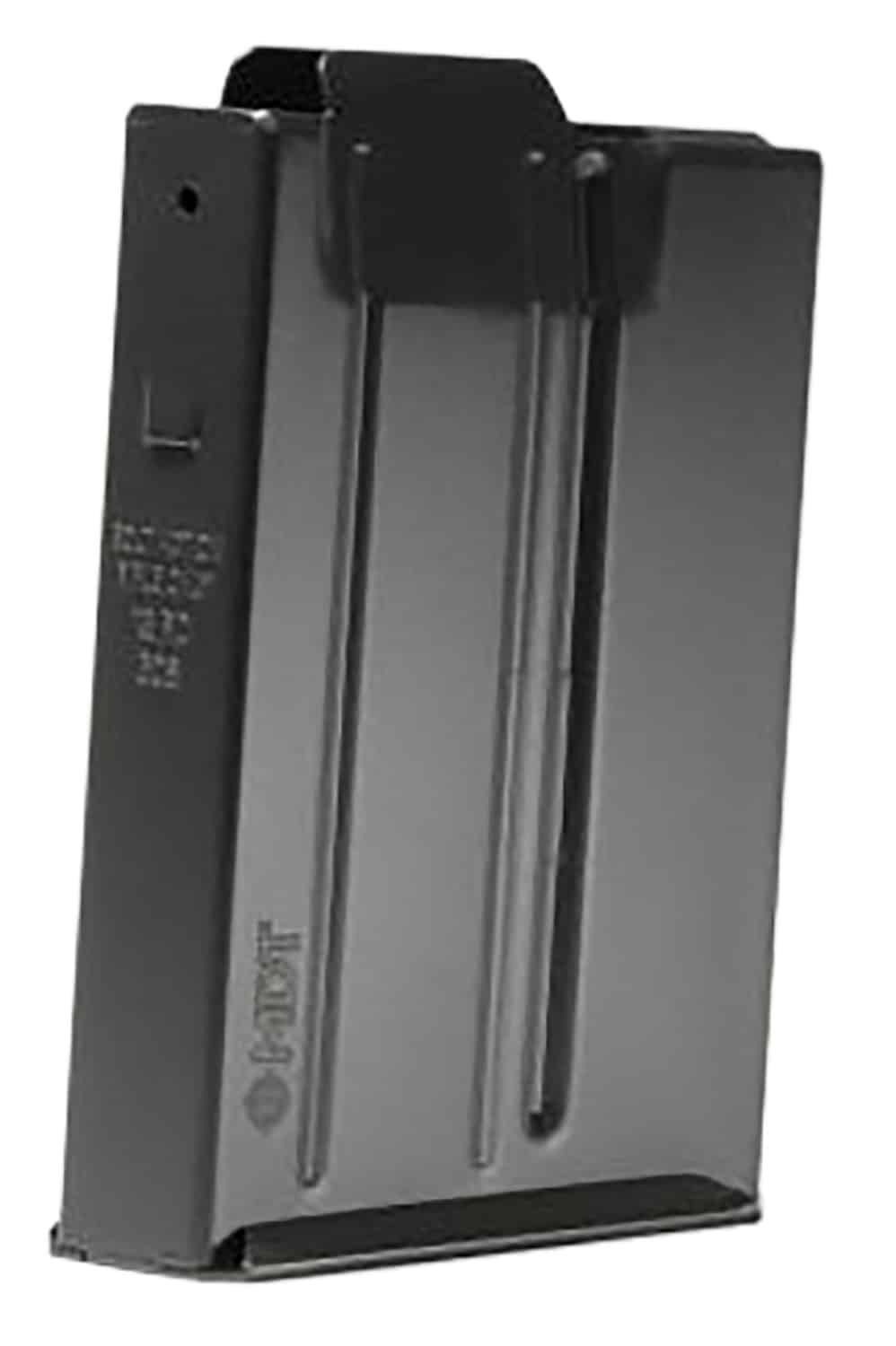 Mdt Sporting Goods Inc 102922BLK AICS Magazine 12rd Extended 308/6.5 Creedmoor Short Action Black Steel w/ Binder Plate