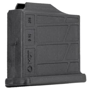 Mdt Sporting Goods Inc 105026BLK AICS Magazine  5rd Extended 6.5 Creedmoor/308 Win Short Action Black Polymer