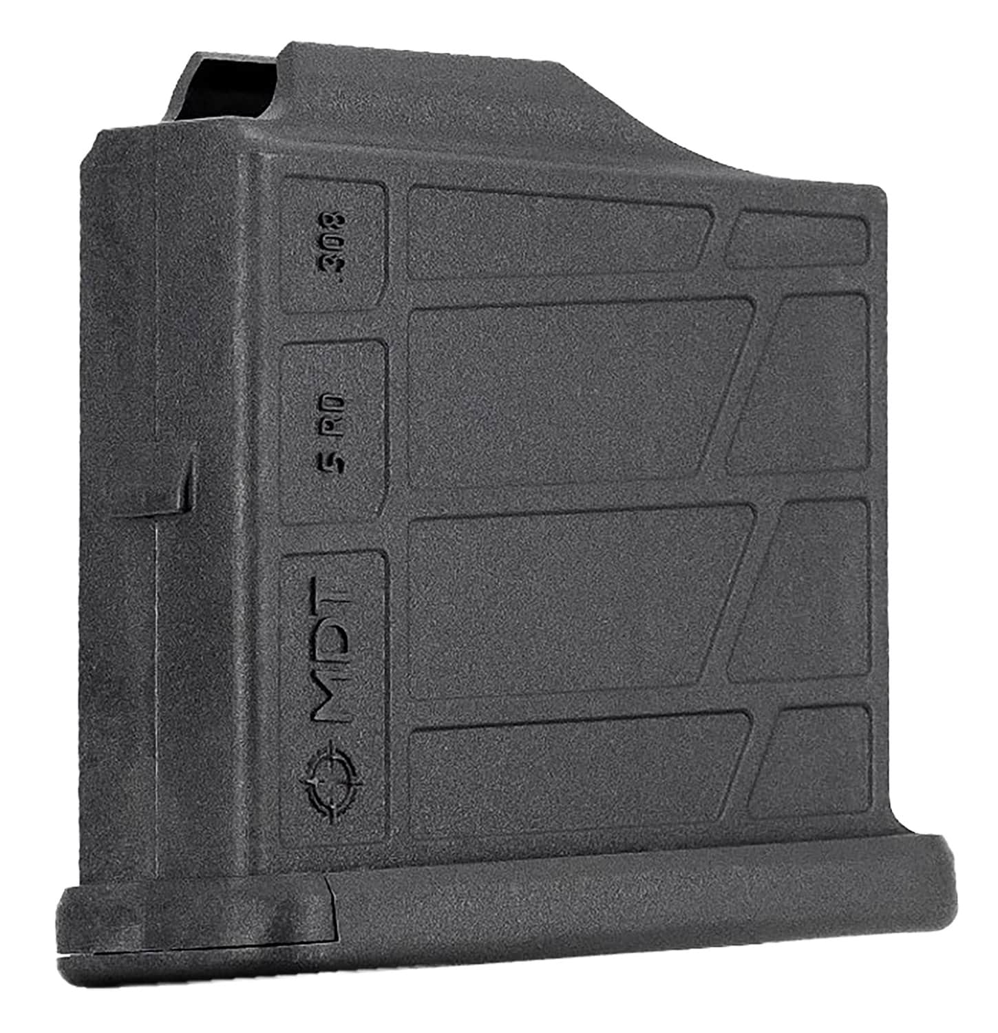 Mdt Sporting Goods Inc 105026BLK AICS Magazine 5rd Extended 6.5 Creedmoor/308 Win Short Action Black Polymer