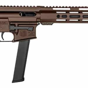 Diamondback DB1418P071 DB15  9mm Luger 32+1 16", Midnight Bronze Rec/M-Lok Handgaurd, Carbon Lower, Black Magpul CTR Stock/K2 Grip, Flash Hider