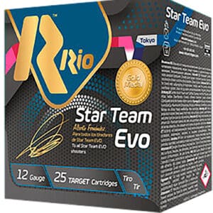 Rio Ammunition ST2875 Star Team EVO  12Gauge 2.75" 1oz 7.5Shot 25 Per Box/10 Case