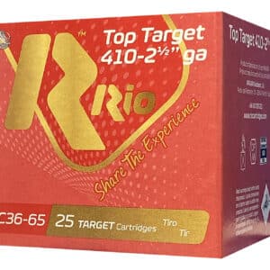 Rio Ammunition RC3675 Top Target  410 Gauge 2.50" 1/2 oz 7.5 Shot 25 Per Box/10 Case