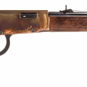 Heritage Mfg STR22LCH16 Settler Compact 22 LR 13+1 16.50" Black Oxide Alloy Steel Barrel, Color Case Hardened Aluminum Receiver ,Walnut Fixed Stock, Right Hand