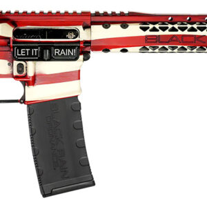 Black Rain Ordnance BROPATAMERICA Spec 15+ Patriot 5.56x45mm NATO 30+1 16", American Flag, 15" Slim M-LOK, Magpul Grip/Carbine Stock