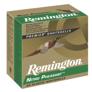 Remington Ammunition 28632 Nitro Pheasant 12Gauge 2.75" 1 3/8oz 4Shot 25 Per Box/10 Case