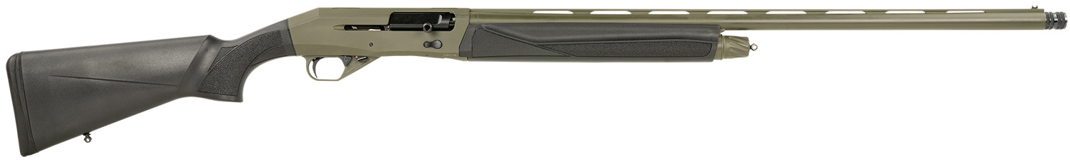 CZ-USA 06376 1012 G2 All-Terrain 12 Gauge 3" 4+1 28", OD Green Barrel/Rec, Black Synthetic Furniture, Bead Front Sight, Oversized Controls, 5 Ext. Chokes, Weaver Optics Mount