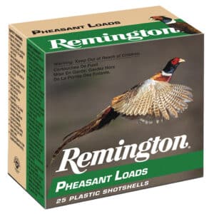 Remington Ammunition 20024 Pheasant 12Gauge 2.75" 1 1/4oz 5Shot 25 Per Box/10 Case