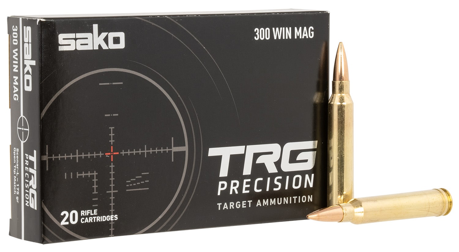 SAKO (TIKKA) 300WinMag 175gr Open Tip Match 20 Per Box/10 Case