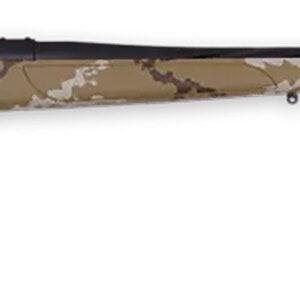 Weatherby VHH65PPR6B Vanguard Outfitter Full Size 6.5 PRC 3+1 24" Black Cerakote #2 Contour Threaded Barrel & Drilled & Tapped Steel Receiver, Tan w/Brown & White Sponge Synthetic Stock