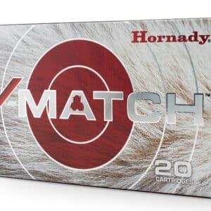 Hornady 81397 V-Match 6mmCreedmoor 80gr ELD-VT 20 Per Box/10 Case