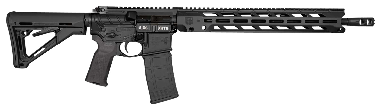 Diamondback DB1784K001 DB15 5.56x45mm NATO 30+1 16", Black, 15" M-Lok Anti-Rotation Handguard, Magpul CTR Stock & K2 Grip, Obsidian Muzzle Brake, Ambi Safety