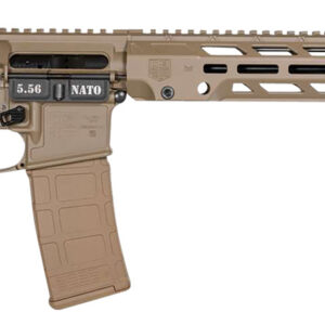 Diamondback DB1784K061 DB15  5.56x45mm NATO 30+1 16", FDE, 15" M-Lok Anti-Rotation Handguard, Magpul CTR Stock & K2 Grip, Obsidian Muzzle Brake, Ambi Safety