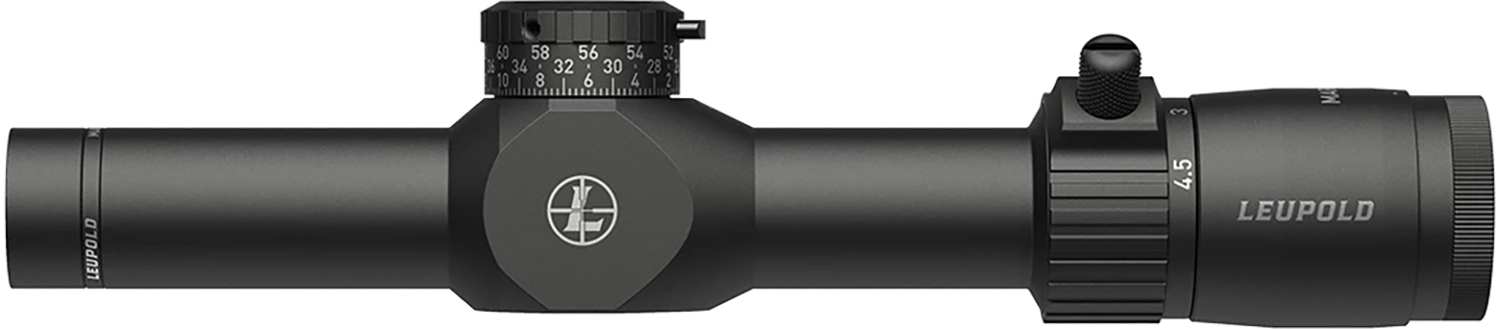 Leupold 183314 Mark 4HD Matte Black 1-4.5x24mm, 30mm Tube, SFP HPR-1 Reticle