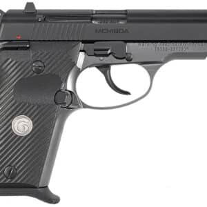 Girsan 390817 MC14BDA 380 ACP 13+1 3.80" Black Steel Barrel, Black Serrated Steel Slide, Stainless Aluminum Frame w/Beavertail, Black Polymer Grip