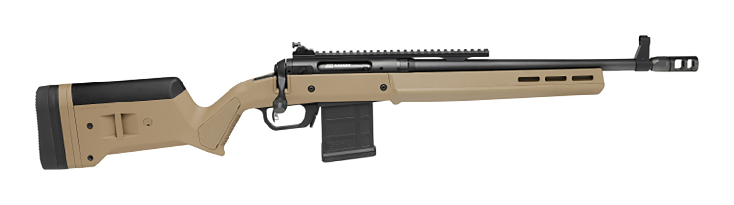 Savage Arms 58188 110 Scout Full Size 6.5 Creedmoor 10+1 16.50" Matte Black Threaded Barrel, Picatinny Rail Carbon Steel Receiver, Flat Dark Earth Magpul Hunter Synthetic Stock