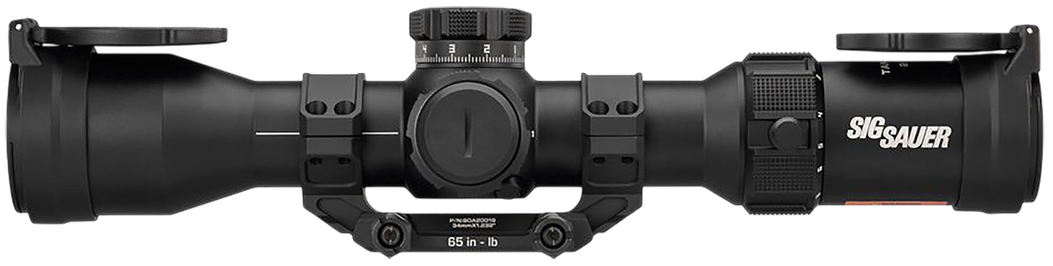 Sig Sauer Electro-Optics SOTM62001 Tango-MSR Black 2-12x40mm, 34mm Tube Illuminated MRAD Milling 2.0 Reticle