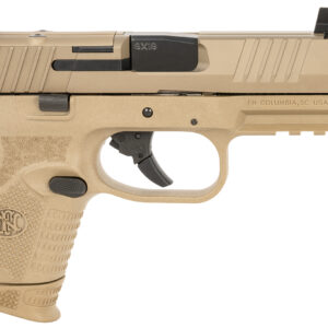 FN 66101795 509C MRD Compact W/ Compensator Frame 9mm Luger 10+1 Black Flat Dark Earth PVD Flat Dark Earth