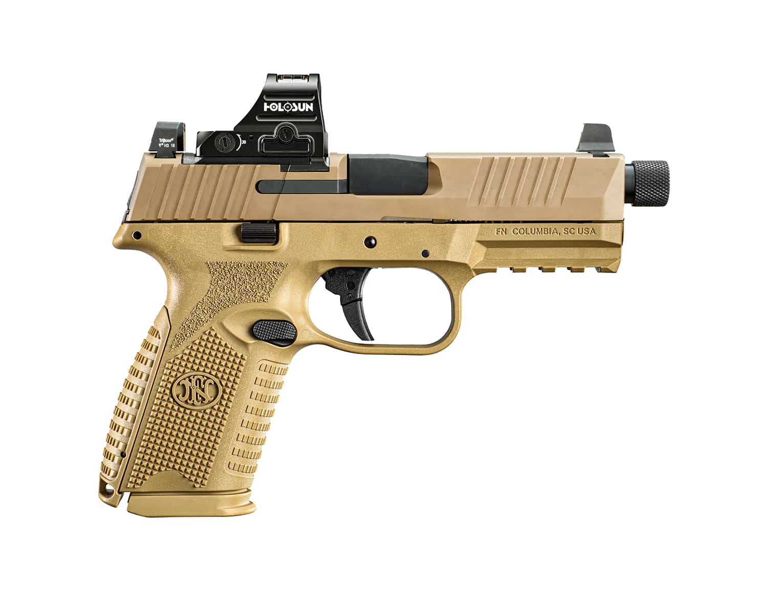FN 66101938 509M T NMS HOL NS 9MM 15/24R FDE