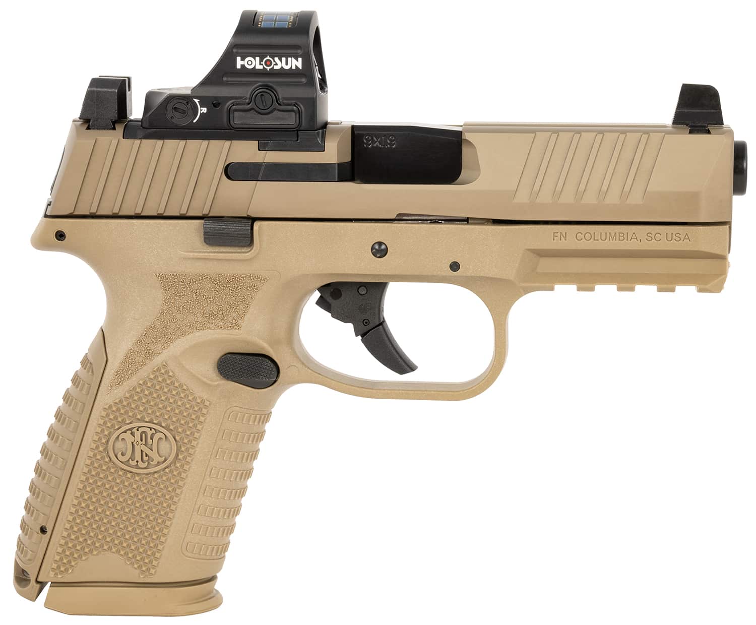 FN 66101933 509M MRD NMS HOL 9MM 2X10R FDE