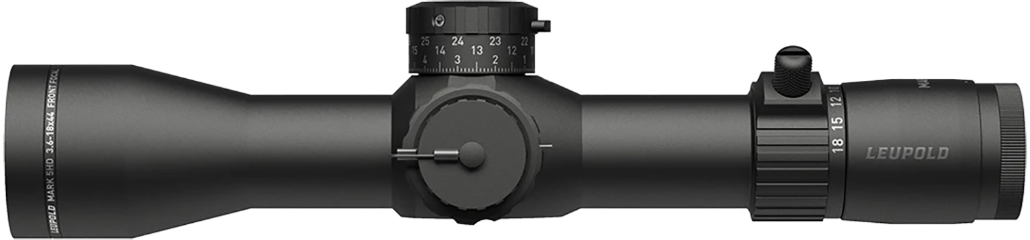 Leupold 162285 Mark 5HD Matte Black 3.6-18x44mm, 35mm Tube, Illuminated FFP Tremor 3 Reticle