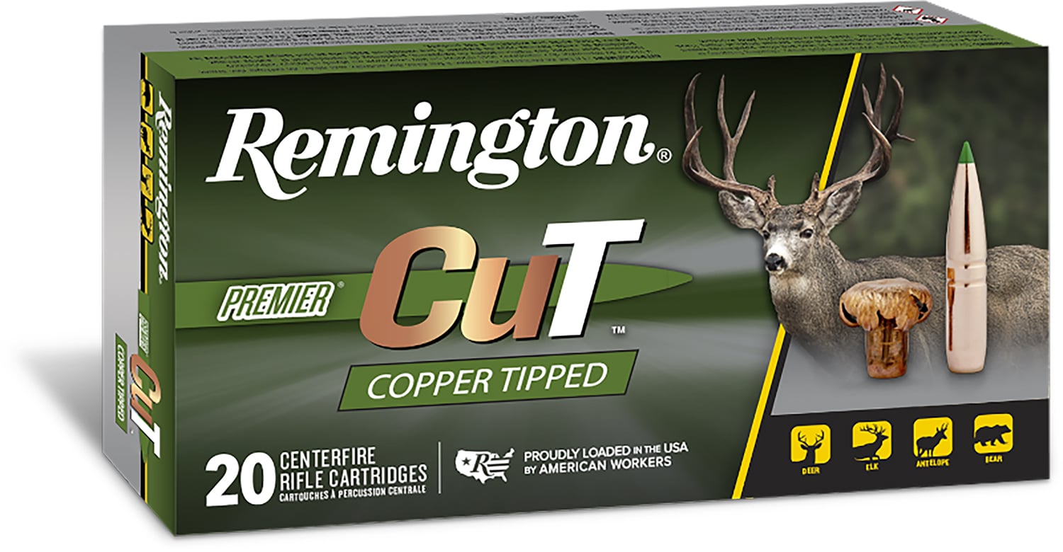 Remington Ammunition R22339 Premier Cut 7mm-08Rem 140gr 20 Per Box/10 Case