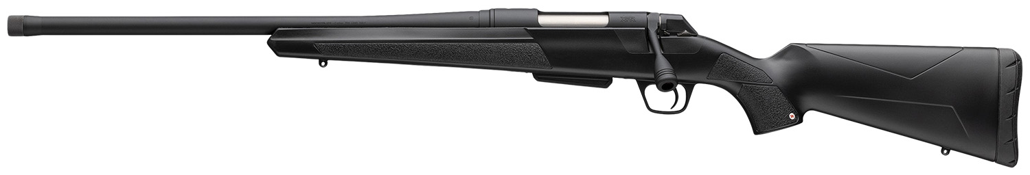 Winchester Repeating Arms 535783299 XPR SR Full Size 6.8 Western 3+1 20" Black Perma-Cote Threaded Sporter Barrel & Drilled & Tapped Steel Receiver, Fixed Matte Black Synthetic Stock, Left Hand