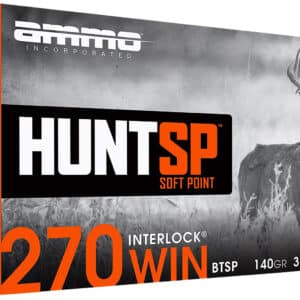 Ammo Inc 270W140SPA20 Hunt  270Win 140gr Soft Point 20 Per Box/10 Case