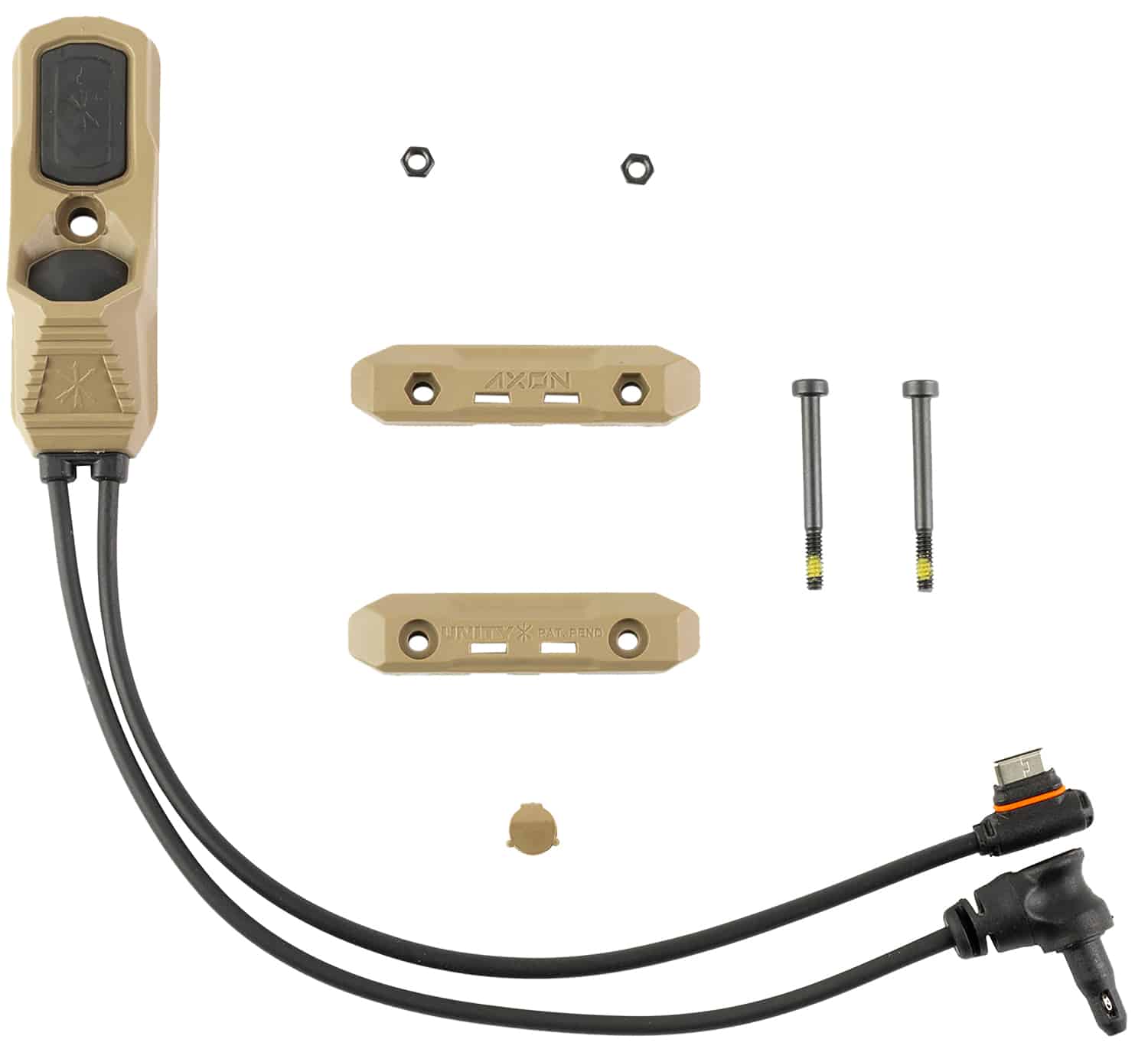 Unity Tactical LLC AXNUCI7F AXON Flat Dark Earth USB-C Crane Laser