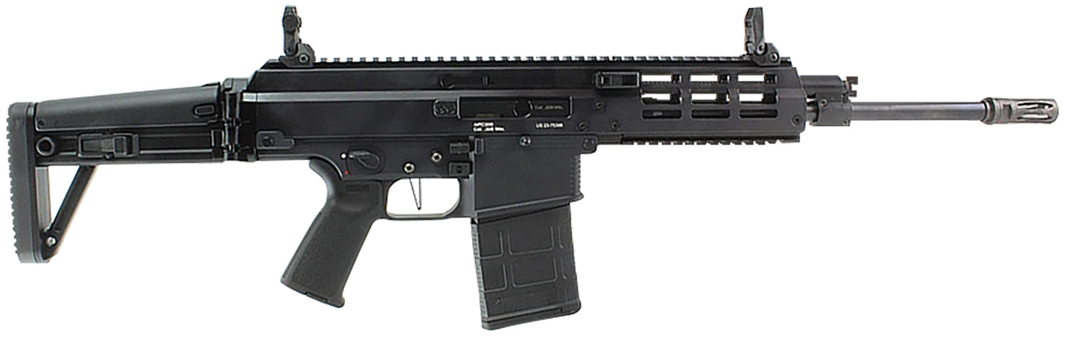B&T Firearms BT361662RIFLE APC Pro 308 Win/7.62x51mm 25+1 16.50" Black Threaded Barrel, Black Picatinny Rail Aluminum Receiver, M-LOK Handguard, Black Polymer Grip, Ambidextrous