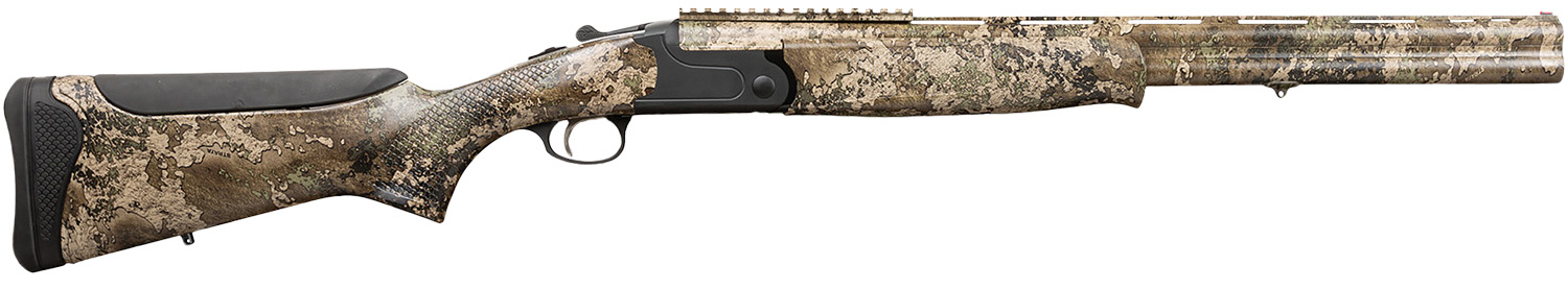 Chiappa Firearms 930380 202T 12 Gauge Break Open 3.50" 2 24" TrueTimber Strata Over/Under Vent Rib Barrel, Picatinny Rail Steel Receiver, Adj Comb Synthetic Stock