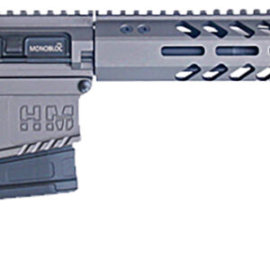 HM Defense HM1065 Avenger 6.5 Creedmoor 10+1 20" Black Cerakote Match Grade Barrel, Tungsten Gray Cerakote 14" Picatinny Rail Aluminum Receiver, Black Synthetic Mil-Spec HM Stock, Black Polymer Grip