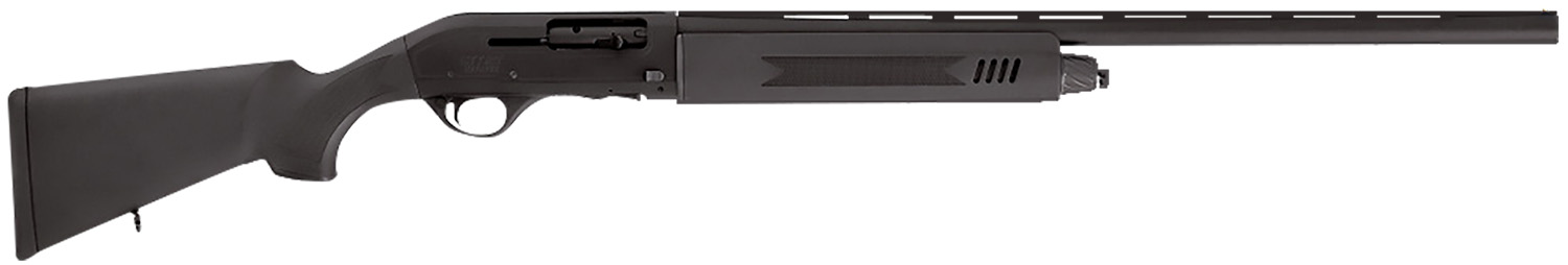 Escort HEPS20280501 PS Full Size 20 Gauge Semi-Auto 3" 4+1 28" Black Vent Rib Barrel, Black Anodized Grooved Aluminum Receiver, Adjustable Black Synthetic Stock