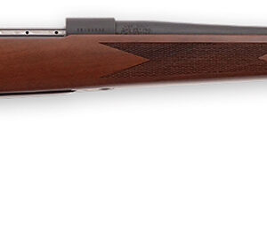 Weatherby VDT222RR4T Vanguard Sporter Full Size 22-250 Rem 5+1 24" Bead Blasted Blued #2 Threaded Barrel, Matte Blued Drilled & Tapped Steel Receiver, Grade A Turkish Walnut Monte Carlo Stock