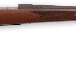 Weatherby VDT256RR4T Vanguard Sporter Full Size 25-06 Rem 5+1 24" Bead Blasted Blued #2 Threaded Barrel, Matte Blued Drilled & Tapped Steel Receiver, Grade A Turkish Walnut Monte Carlo Stock