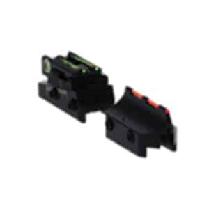 Truglo TG960 Tru-Point Extreme Deer/Turkey Universal Shotgun Red Fiber Optic Green Fiber Optic Black