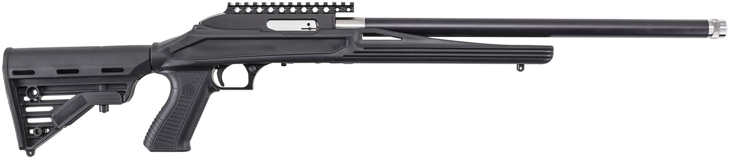 Magnum Research SSATB22UT Magnum Lite SwitchBolt 22 LR 10+1 18" Black Tensioned w/Threaded Muzzle Barrel, Black Receiver w/Picatinny Rail, Black Tactical Thumbhole Polymer Stock