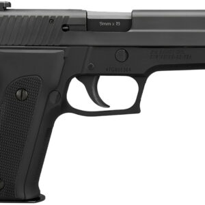 Sig Sauer E26940YR P226 40th Anniversary Full Size Frame 9mm Luger 15+1 4.40" Black Steel Barrel, Black Nitron Serrated Stainless Steel Slide, Black Anodized Aluminum Frame ,Retro Hogue Alloy Grip