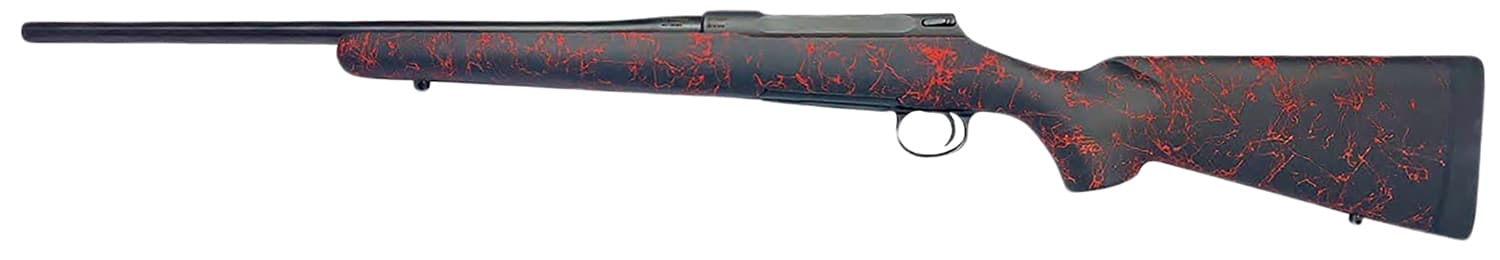 Sauer 80118094 100 Classic XT Sports South Exclusive Full Size 300 Win Mag 4+1 24.40" Matte Blued Steel Barrel & Drilled & Tapped Steel Receiver, Black/Red Webbing HS Precision Synthetic Stock