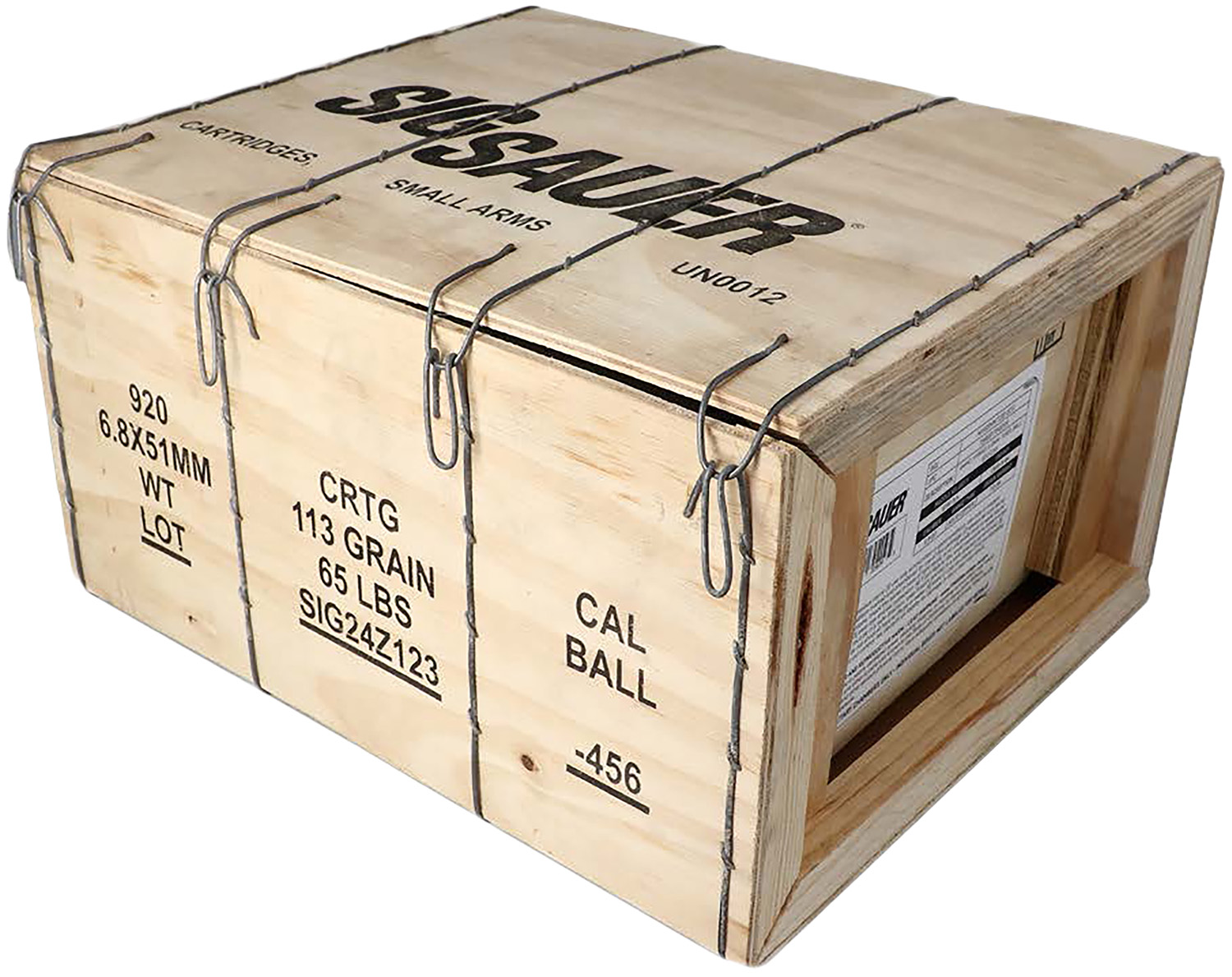 Sig Sauer MH68MM113B920 Hybrid 6.8mm 113gr 920rnds *Crate