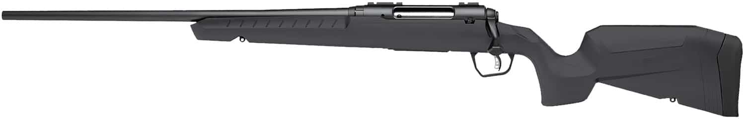 Savage Arms 32095 Axis 2 243 Win 4+1 22" Matte Black Sporter Barrel, Matte Black Drilled & Tapped Steel Receiver, Fixed Matte Gray Synthetic Stock, Left Hand