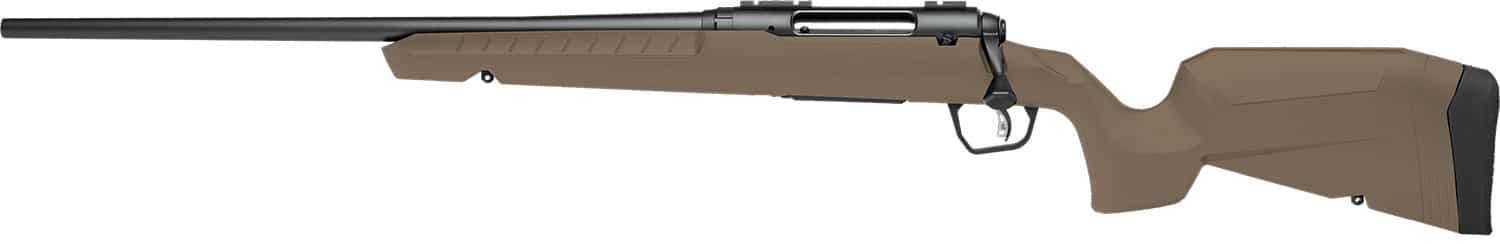 Savage Arms 32140 Axis 2 Compact 400 Legend 4+1 20" Matte Black Heavy Sporter Barrel, Matte Black Drilled & Tapped Carbon Steel Receiver, Fixed Flat Dark Earth Synthetic Stock, Left Hand