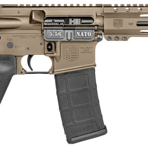 Diamondback DB1916K061 DB15  5.56 NATO 30+1 10" Flat Dark Earth Cerakote Heavy Barrel 9" M-LOK Handguard 7075-T6 Aluminum SBA3 Brace Magpul MOE Grip