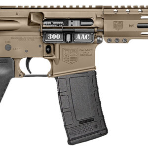 Diamondback DB1916B061 DB15  300 AAC 30+1 10" Flat Dark Earth Cerakote Heavy Barrel 9" M-LOK Handguard 7075-T6 Aluminum SBA3 Brace Magpul MOE Grip