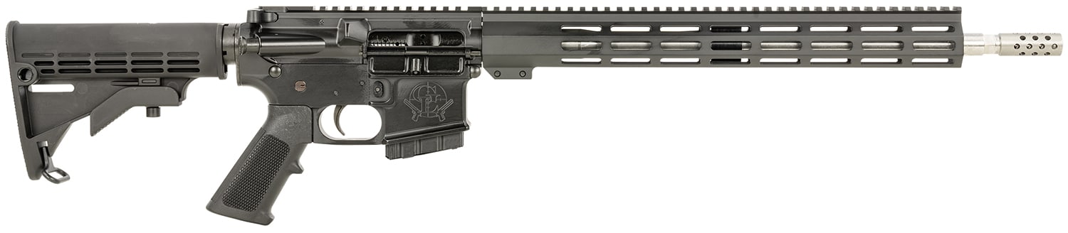 Great Lakes Firearms GL15400SS AR-15 400 Legend 5+1 16" Stainless Threaded Barrel, Black Cerakote Aluminum Receiver w/Picatinny Rail, M-LOK Handguard, Adjustable Black Synthetic Stock, Mil-Spec Grip