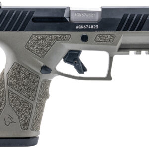 Taurus 1-GX2931O GX2  9mm Luger 13+1 3.37" Matte Stainless Steel Barrel, Matte Black Serrated Stainless Steel Slide, OD Green Polymer Frame w/Picatinny Rail, Polymer Grip