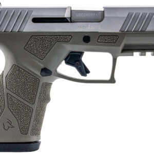 Taurus 1-GX2939O-10 GX2  9mm Luger 10+1 3.37" Matte Stainless Steel Barrel, Matte Serrated Stainless Steel Slide, OD Green Polymer Frame w/Picatinny Rail, Polymer Grip