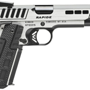 Kimber Mfg.,inc 3000421 Rapide Scorpius 9mm 9+1 5" Black KimPro II w/ Brush Polished Flats Stainless Steel Slide G10 Grip