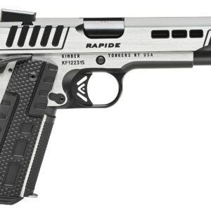Kimber Mfg.,inc 3000426 Rapide Scorpius 10mm 8+1 5" Black KimPro II w/ Brush Polished Flats Stainless Steel Slide G10 Grip